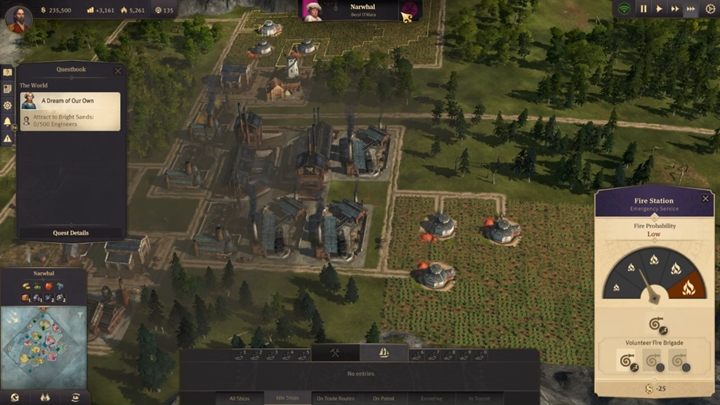 First move the camera to the island you are interested in - Anno 1800: How to buy islands from others? - Basics - Anno 1800 Game Guide