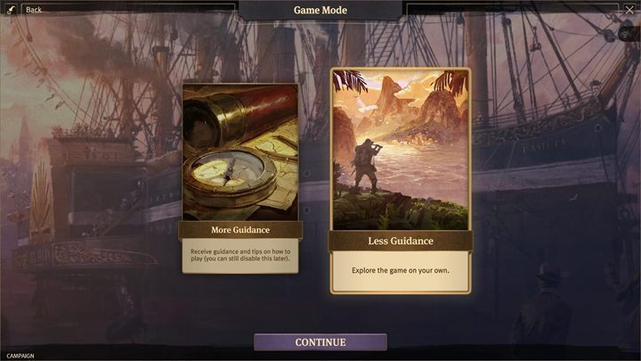 You can choose whether you want the game to tell you some things or whether you want to play without any tips - Anno 1800: Scenario customization - Basics - Anno 1800 Game Guide