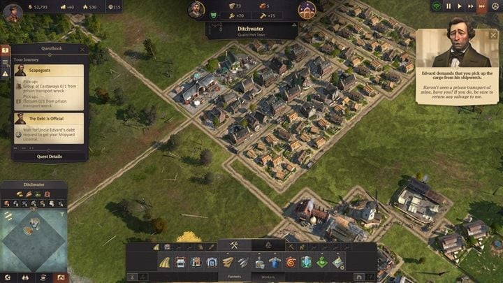 In this task, you must select your ship and then send it to the desired location - Anno 1800: Chapter 1 - A Tale of Two Brothers Walkthrough - Campaign - Anno 1800 Game Guide