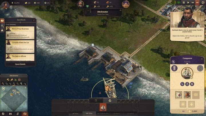There is a choice to make - Anno 1800: Chapter 1 - A Tale of Two Brothers Walkthrough - Campaign - Anno 1800 Game Guide