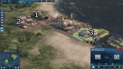 The primary material necessary in building all types of buildings is the Building Module, so we need to start manufacturing it - Mission One - The Two-Year Plan - Chapter One: Shadows of the Past - Anno 2070 - Game Guide and Walkthrough