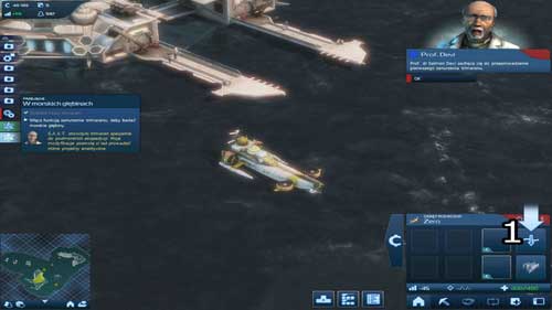 After trading with both allies, deliver the items to Prof - Mission Four - Secrets of the Deep - Chapter One: Shadows of the Past - Anno 2070 - Game Guide and Walkthrough