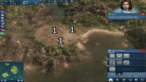 While we can restore the eco balance on the main island by building Weather Control Stations, there won't be enough space to build so many of them on the other island - Mission One - On Hostile Terrain - Chapter Three: In the Eye of the Storm - Anno 2070 - Game Guide and Walkthrough