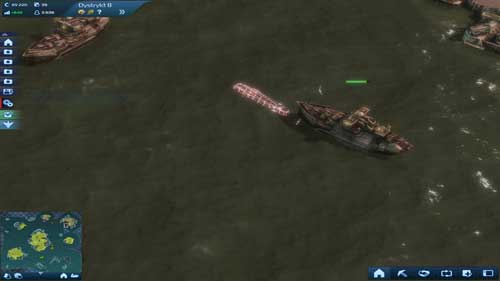 After discovering an island in the east, build a Warehouse there - it will ensure the production of Steel; we will need in abundance, to, for example, complete the next objective, which is to build three Container ships (forty eight tons - Mission Two - Challenge - Chapter Three: In the Eye of the Storm - Anno 2070 - Game Guide and Walkthrough