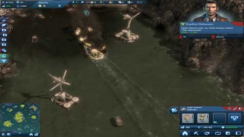 It turns out the attack on the mines was a diversion - Mission Two - Challenge - Chapter Three: In the Eye of the Storm - Anno 2070 - Game Guide and Walkthrough