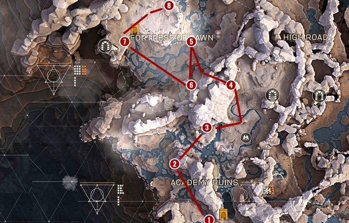 Path 1 - Anthem Map - interesting locations, districts, hidden places, farming - Basics - Anthem Guide