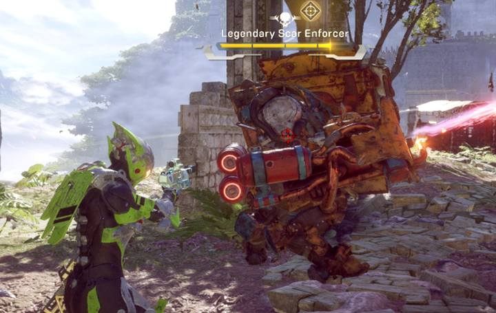 Enforcers have tanks on their backs and right hands - Enemies and bosses in Anthem - Basics - Anthem Guide