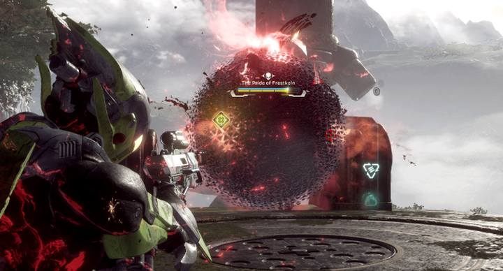 Furies hide in spheres in which they regenerate their energy - Enemies and bosses in Anthem - Basics - Anthem Guide