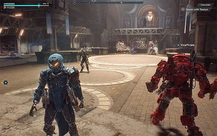 You can meet other players in Launch Bay - Can I meet other players in Fort Tarsis in Anthem? - FAQ - Anthem Guide