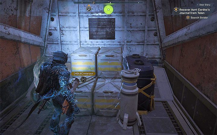 Fly towards the Strider belonging to Talon - Dear Diary | Anthem story missions walkthrough - Story missions - Anthem Guide