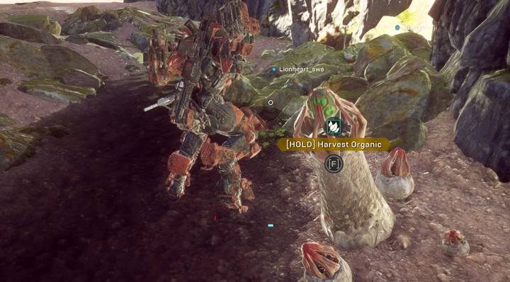 Only a selected number of plants can be harvested. - Crafting materials in Anthem - Crafting - Anthem Guide