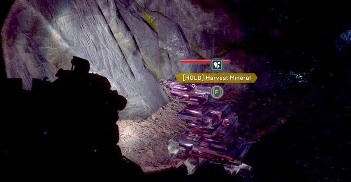 Minerals are found in caves and near rocks. - Crafting materials in Anthem - Crafting - Anthem Guide