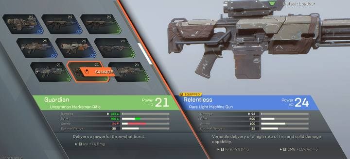 You can keep up to 250 items (upgrades and weapons) in your vault - Crafting materials in Anthem - Crafting - Anthem Guide