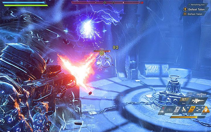 Detonate the explosives and then start attacking Talon - Vanishing Act | Anthem story missions walkthrough - Story missions - Anthem Guide