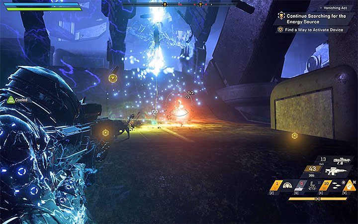 Solve the other puzzles using the same method - Vanishing Act | Anthem story missions walkthrough - Story missions - Anthem Guide