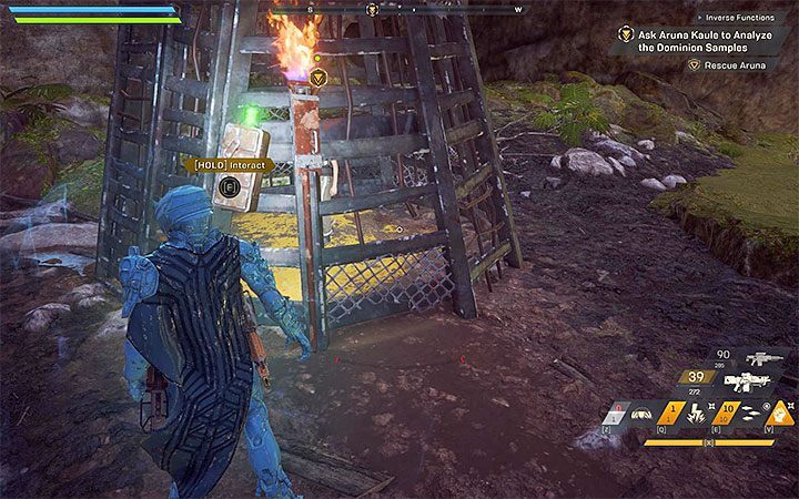 Go to the Arcanists camp - Inverse Functions | Anthem story missions walkthrough - Story missions - Anthem Guide