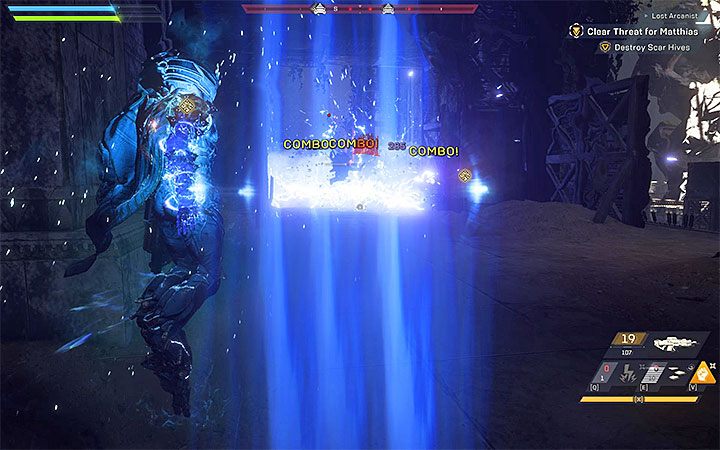 You can effectively deal damage to your opponents by utilizing combinations - Anthem Starting Tips - Basics - Anthem Guide