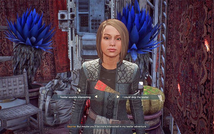 Every time youll return to Fort Tarsis, you may encounter many icons enabling you to conduct a conversation with a non-player character - Anthem Starting Tips - Basics - Anthem Guide
