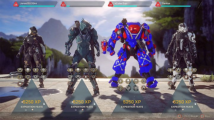 The game rewards group activities - How to gain XP faster in Anthem? - Basics - Anthem Guide