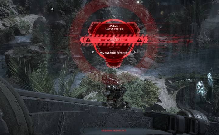 If you fall inside a respawn restricted area, you can only wait for other players to help you. - Why cant I respawn in Anthem? - FAQ - Anthem Guide