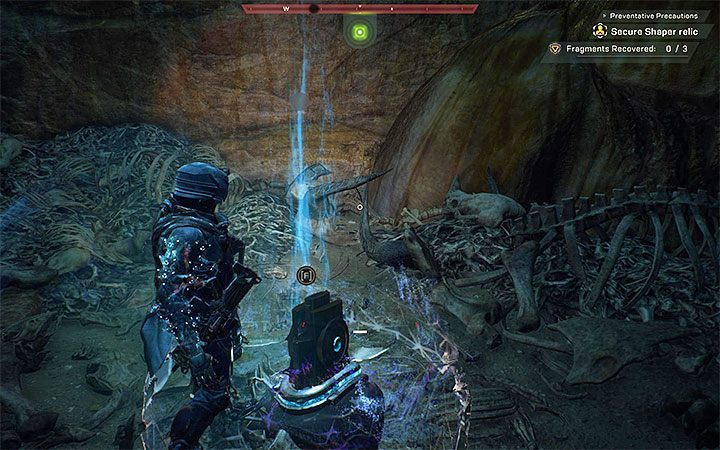 You need to secure the relic - find 3 fragments of the artifact - Sentinels | Anthem Agent Missions Walkthrough - Agent Missions - Anthem Guide