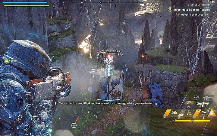 Fly to the third device - Sentinels | Anthem Agent Missions Walkthrough - Agent Missions - Anthem Guide