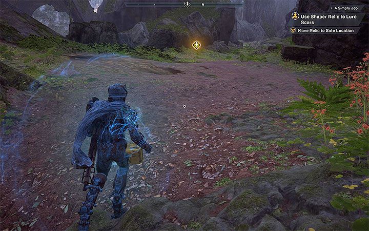Reach the relic and pick it up - Sentinels | Anthem Agent Missions Walkthrough - Agent Missions - Anthem Guide