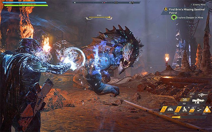 Proceed deeper into the mine - Sentinels | Anthem Agent Missions Walkthrough - Agent Missions - Anthem Guide