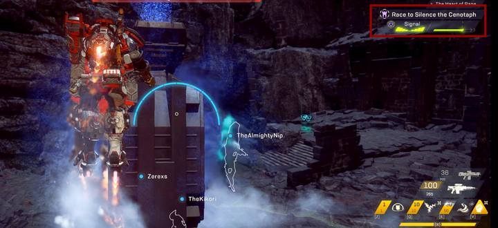 Proceed to another arena - Heart of Rage | Strongholds in Anthem - Strongholds - Anthem Guide