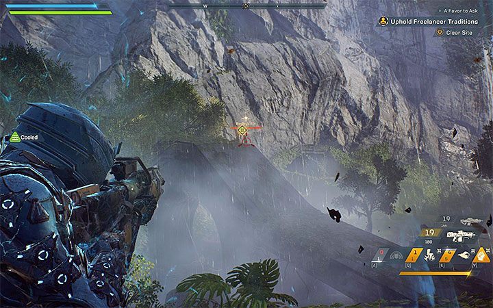 Fly to the third site - Freelancers | Anthem Agent Missions Walkthrough - Agent Missions - Anthem Guide