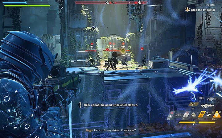 Kill enough enemies to make Diggs come out - Freelancers | Anthem Agent Missions Walkthrough - Agent Missions - Anthem Guide