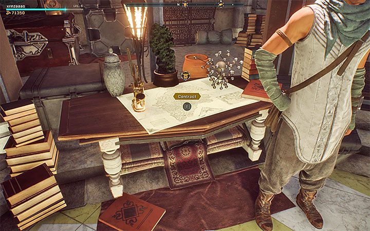 This contract can be picked-up from the map found at the Arcanist location (not after talking to Matthias) - Arcanists | Anthem Agent Missions Walkthrough - Agent Missions - Anthem Guide