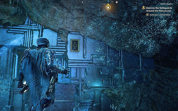 The cave contains a symbol puzzle - Arcanists | Anthem Agent Missions Walkthrough - Agent Missions - Anthem Guide
