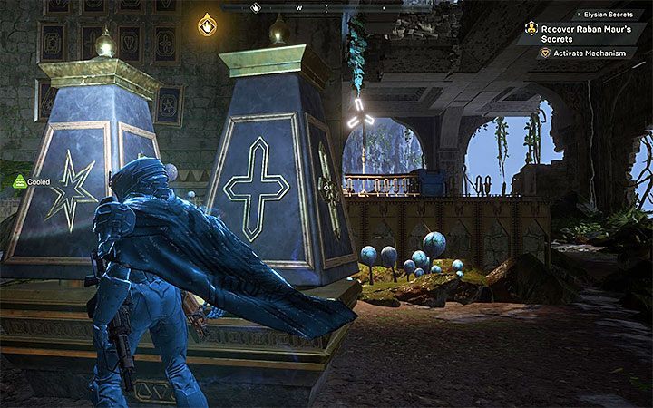 Examples of correctly chosen symbols are shown in the screenshots above - Arcanists | Anthem Agent Missions Walkthrough - Agent Missions - Anthem Guide