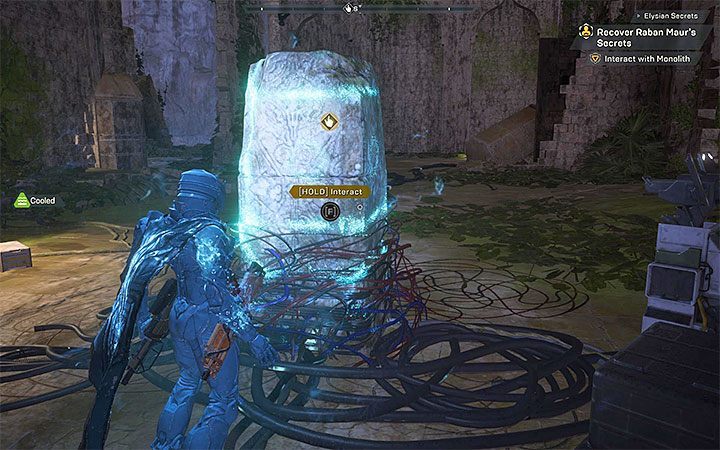 Once you deliver all four spheres, you can interact with the Monolith - Arcanists | Anthem Agent Missions Walkthrough - Agent Missions - Anthem Guide