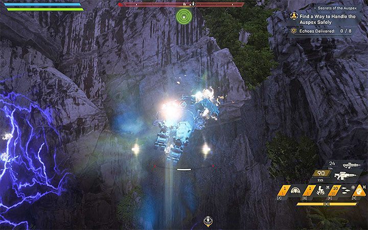 The next objective is to find and deliver 8 Echoes - Arcanists | Anthem Agent Missions Walkthrough - Agent Missions - Anthem Guide