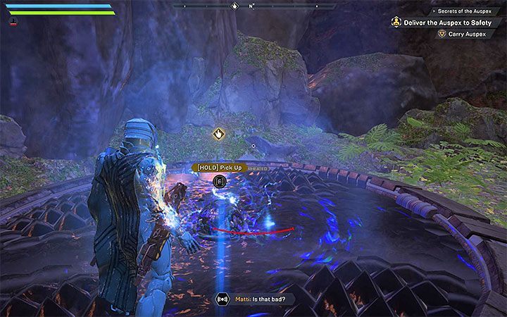 Deliver all the Echoes and wait for Auspex artifact to spawn - Arcanists | Anthem Agent Missions Walkthrough - Agent Missions - Anthem Guide