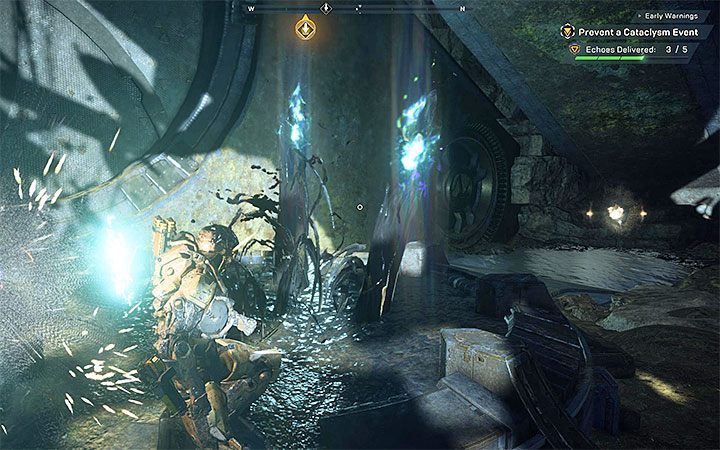 This is the first time you have to find Echoes - Early Warnings | Anthem story missions walkthrough - Story missions - Anthem Guide