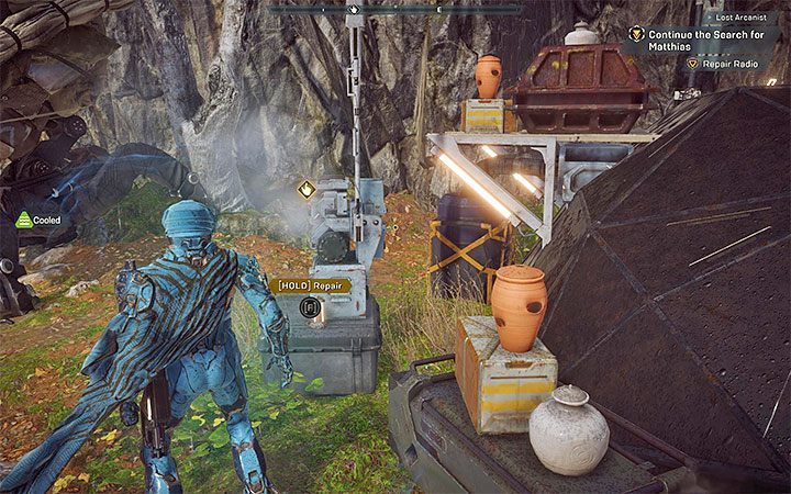 After you win the battle fly to the next location with Scars - Lost Arcanist | Anthem story missions walkthrough - Story missions - Anthem Guide