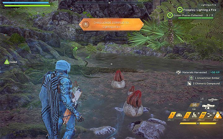 You dont find ember at one specified location - Lighting a Fire | Anthem story missions walkthrough - Story missions - Anthem Guide