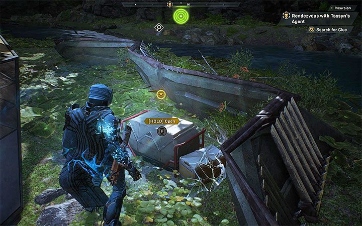 Start by meeting Tassyn near the Forge - Incursion | Anthem story missions walkthrough - Story missions - Anthem Guide