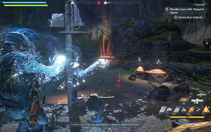 You are ambushed - defeat Scars - Incursion | Anthem story missions walkthrough - Story missions - Anthem Guide