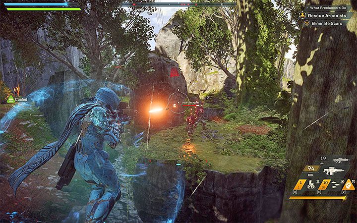 After that, go to the second location where seismic tests are taking place - Lending a Hand | Anthem story missions walkthrough - Story missions - Anthem Guide