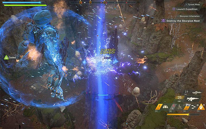 3) Perform 15 combos - Tombs of the Legionnaires | Anthem story missions walkthrough - Story missions - Anthem Guide