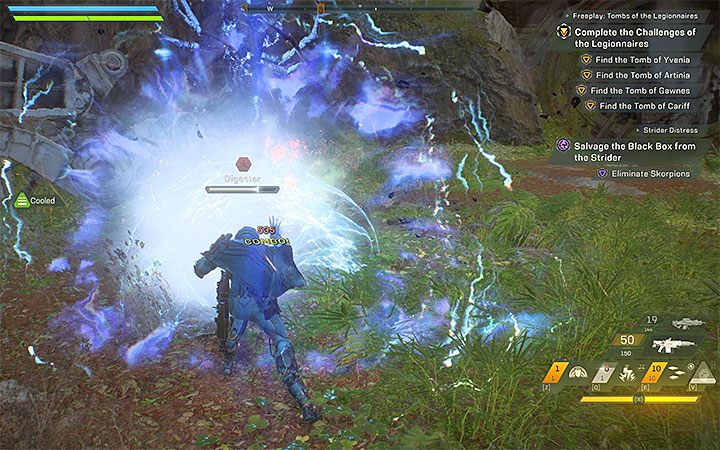 1) Defeat 50 enemies using melee attacks - Tombs of the Legionnaires | Anthem story missions walkthrough - Story missions - Anthem Guide