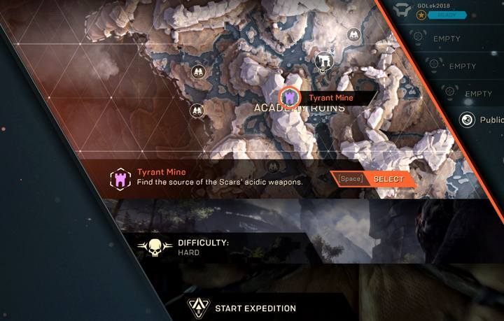 Strongholds are marked with purple tower icons on the map. - Strongholds in Anthem - general informations - Strongholds - Anthem Guide