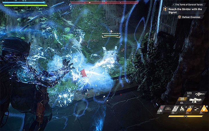 Focus Seal - we recommend the Frost Shards allowing you to shoot ten ice projectiles - Storm class javelin in Anthem - Javelin Classes - Anthem Guide