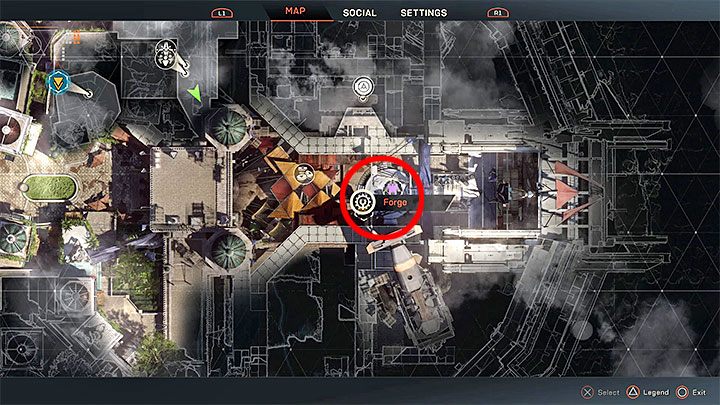 The Forge is on the east end of the Fort - Where is the Forge in Anthem? - FAQ - Anthem Guide