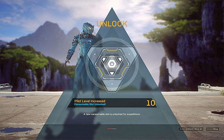 Consumables arent available from the start - Consumables in Anthem - Basics - Anthem Guide