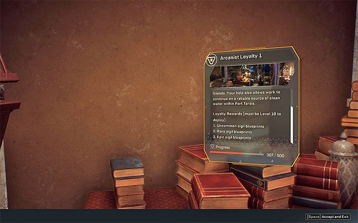Increase your reputation in the Arcanist faction to get access to blueprints for more powerful consumables - Consumables in Anthem - Basics - Anthem Guide